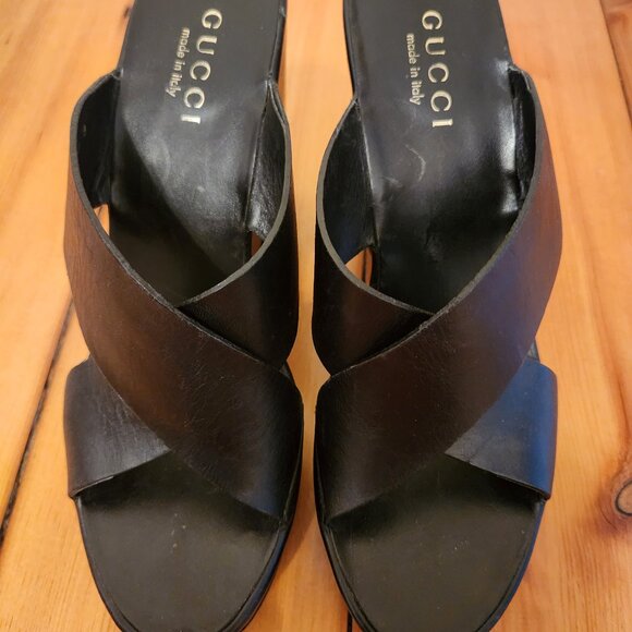 Gucci Platform Sandals - Picture 1 of 12